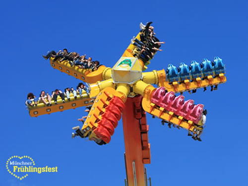 Neuheiten auf der Theresienwiese - Fahrgeschäft auf Frühlingsfest München