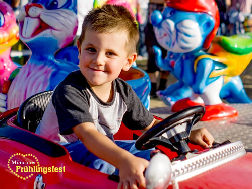 Kindertag auf der Theresienwiese - Familientag auf Frühlingsfest München