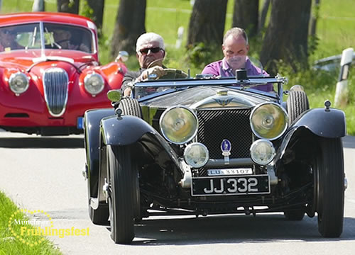 Auf gehts zum Oldtimertreffen München - Frühlingsfest Theresienwiese
