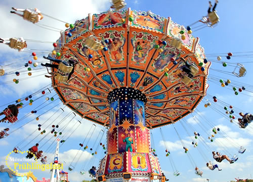 Wellenflug auf dem Frühlingsfest - Münchner Volksfeste